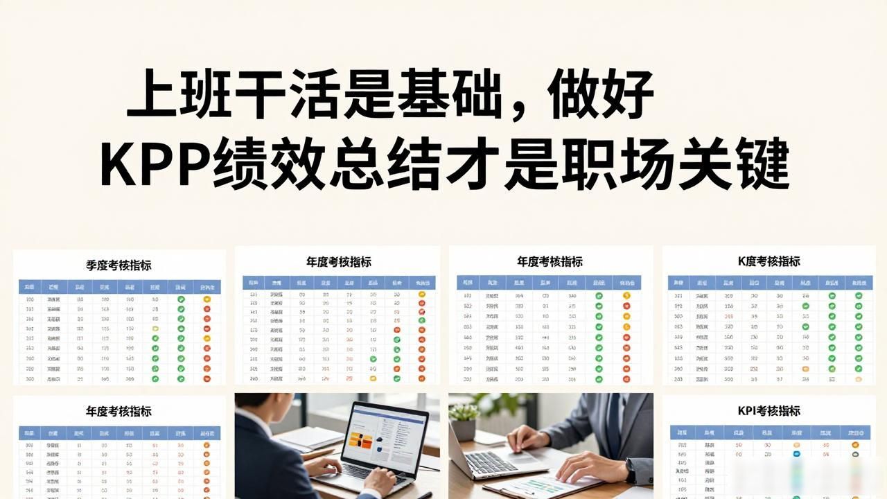 上班干活是基础，做好KPI绩效总结才是职场关键