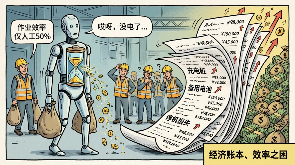 充电一整晚，打工两小时：2028，解开人形机器人的“续航死结”(图2)