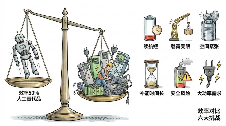 充电一整晚，打工两小时：2028，解开人形机器人的“续航死结”(图3)