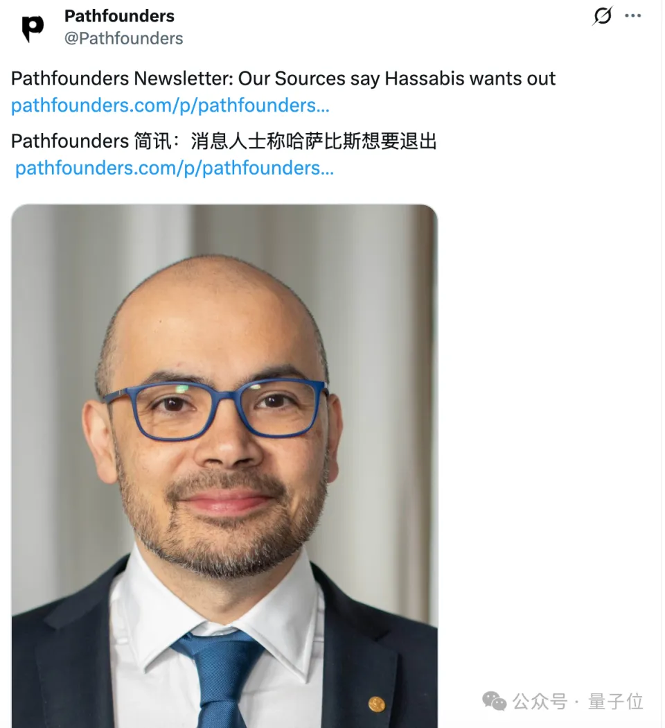 爆料：哈萨比斯原本要和Jeff Dean一起走