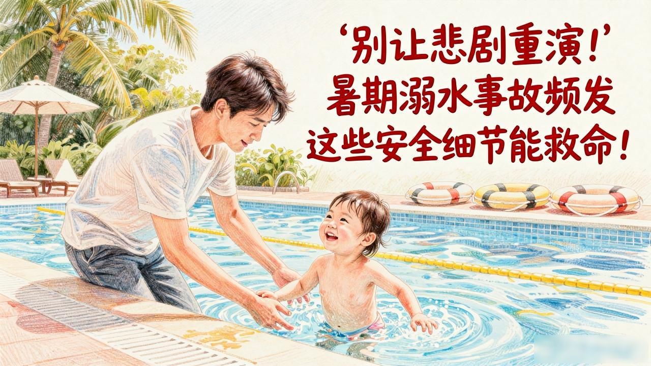 别让悲剧重演！暑期溺水事故频发 这些安全细节能救命(图1)