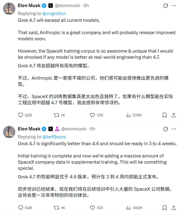 梁文锋、马斯克同时开火！DeepSeek V4 Pro，Grok 4.6 发布(图10)