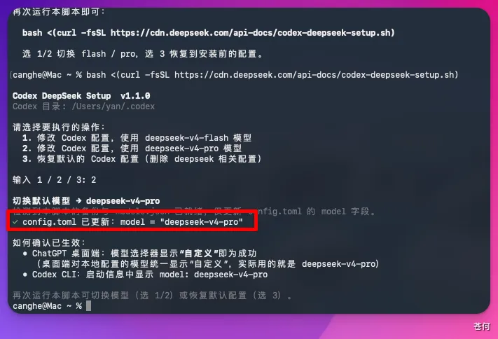 保姆级教程，Codex 接入 DeepSeek V4 Pro 和 Grok 4.6，6 种方法全整理(图10)