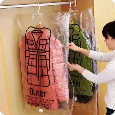 冬天厚衣服这样收，不回潮，无折痕，还省出个大衣柜！(图33)