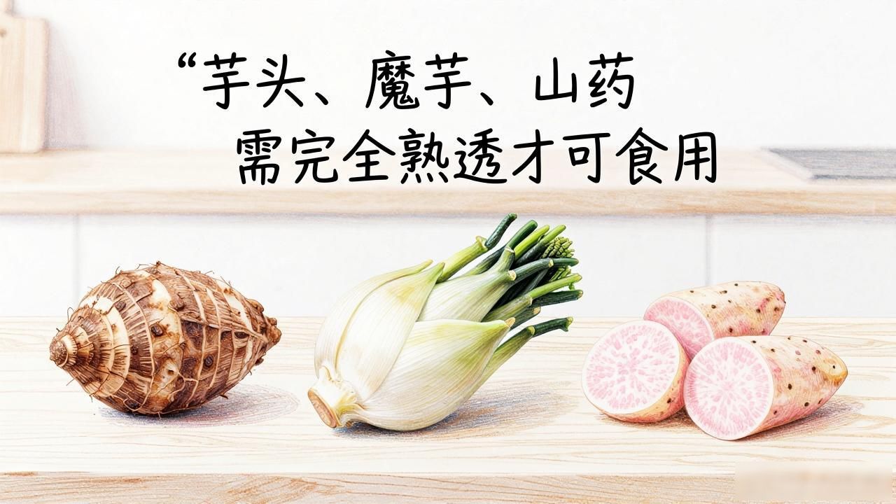 芋头没煮熟千万别吃，浏阳这对祖孙因此进了医院