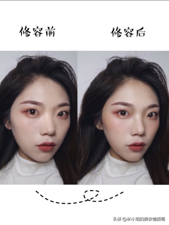 分分钟修出小脸，适合不同脸型的修容技巧！纯干货(图9)
