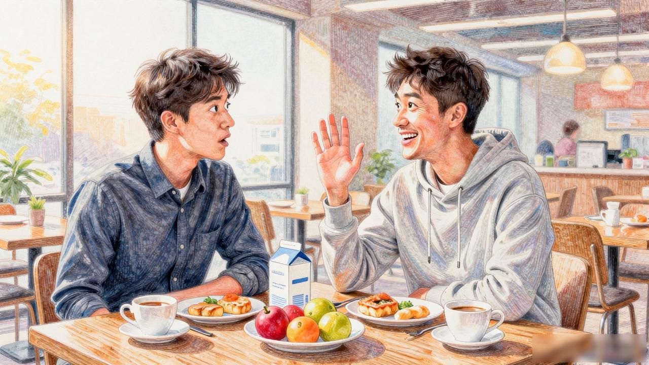 在餐桌上有新员工问 如果通过忽悠骗来一个工作岗位 去吗？ 会