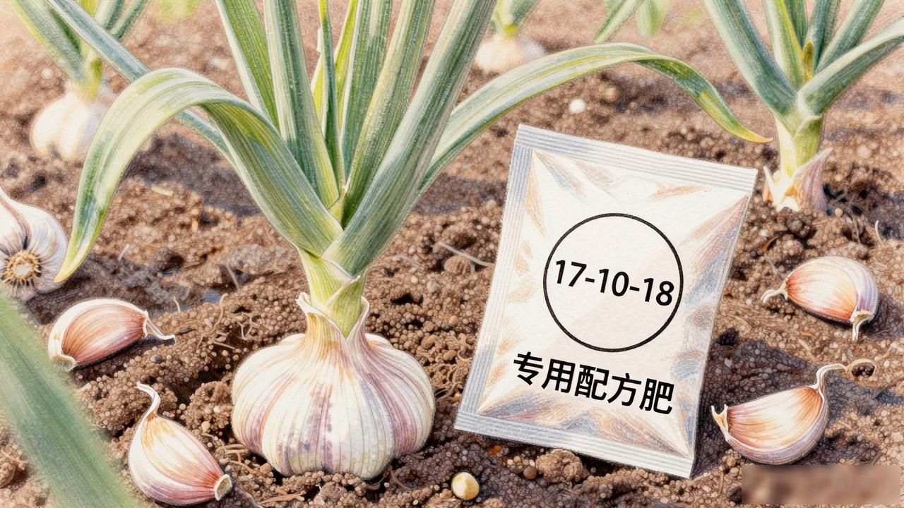 大蒜高产，选对底肥是关键