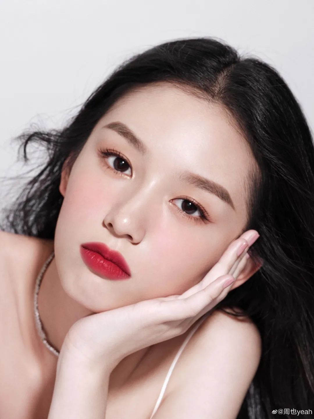 周也钟楚曦绝美氛围感 画腮红不出错的方法在这里(图4)