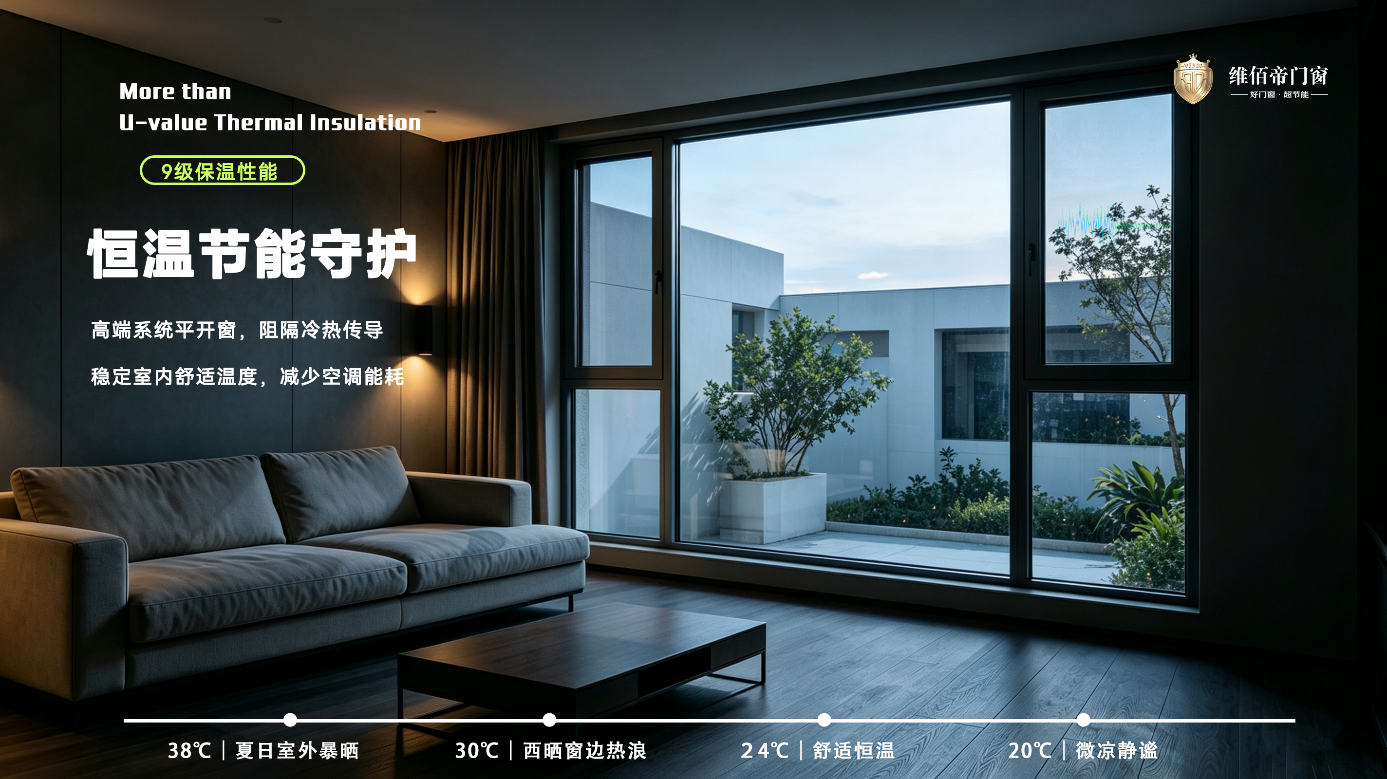 维佰帝系统门窗｜硬核性能 + 品牌实力双加持，筑就全维居家守护(图2)