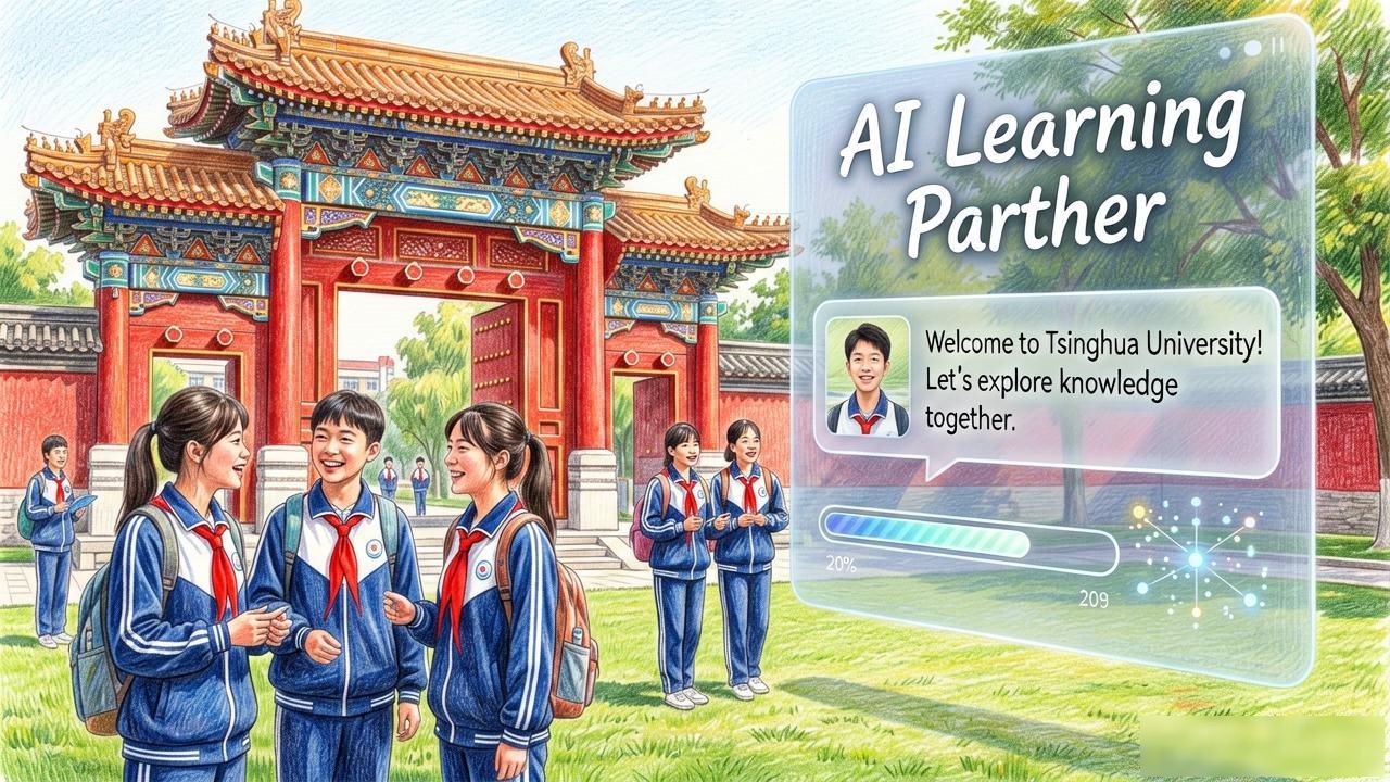 AI学伴助力熟悉校园生活全场景，四千余名本科新生圆梦清华园