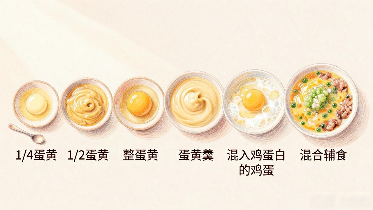 婴儿辅食添加指南：如何安全引入鸡蛋及其营养价值