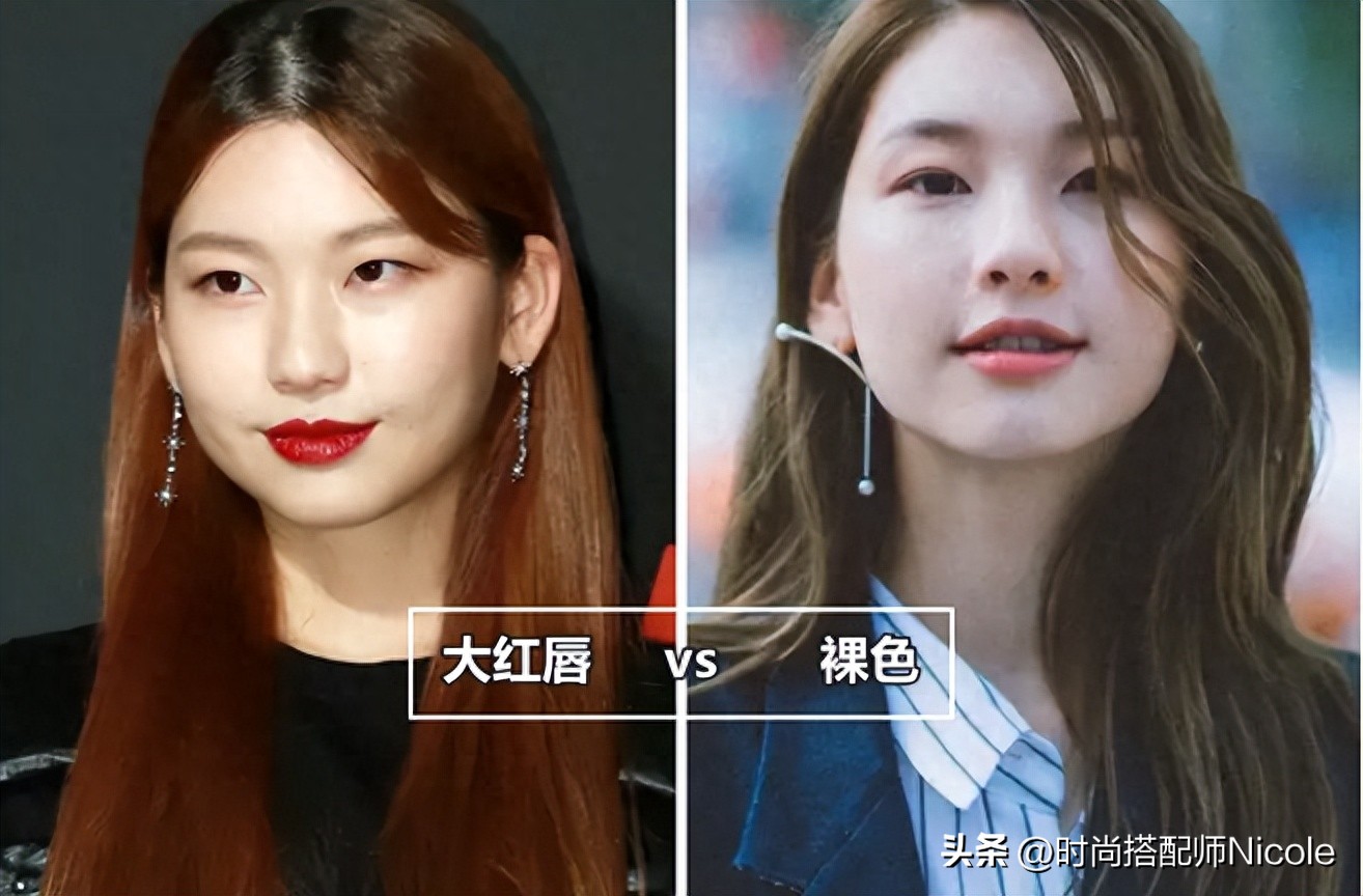 为什么现在很多女生不化妆只涂口红？看了她们化的妆，我懂了(图5)
