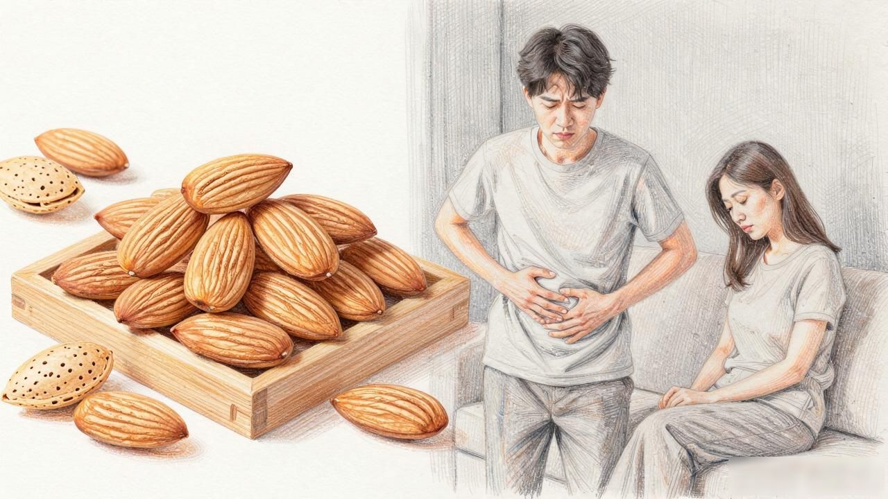 吃杏仁，这样做就不会中毒
