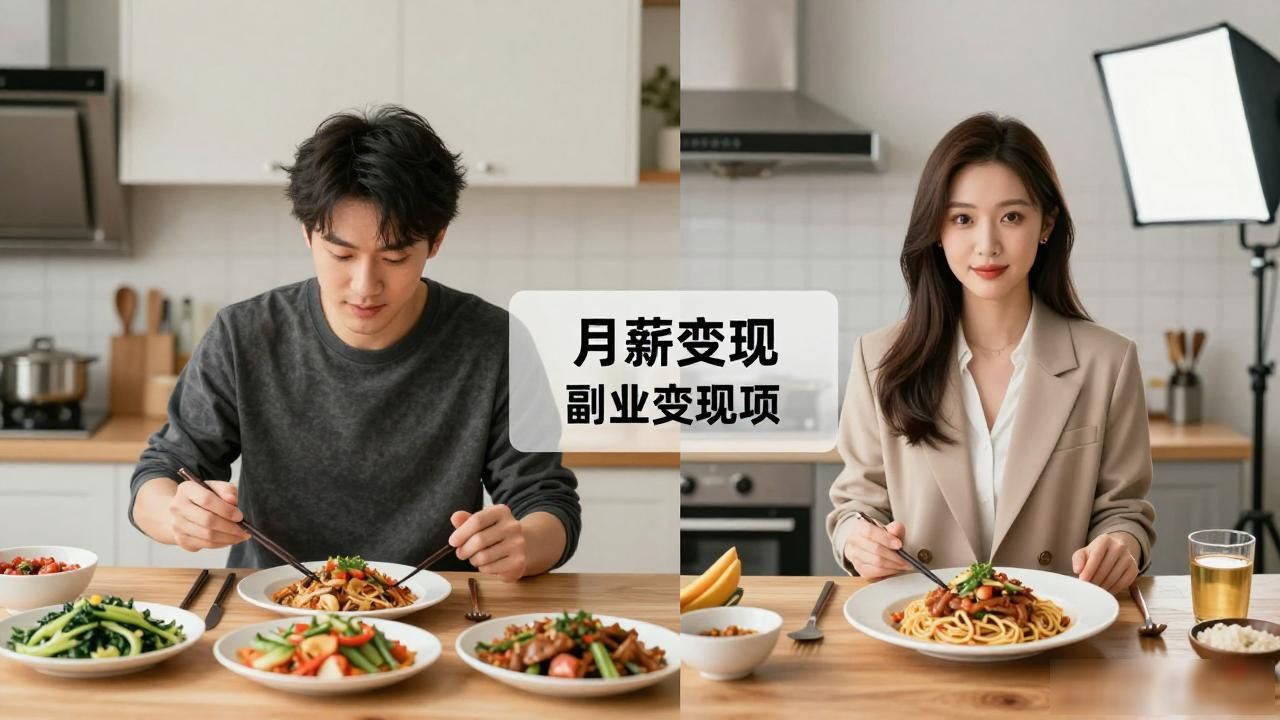 30个美食选题爆款公式公开，普通人也能变现？你会做饭但不会拍