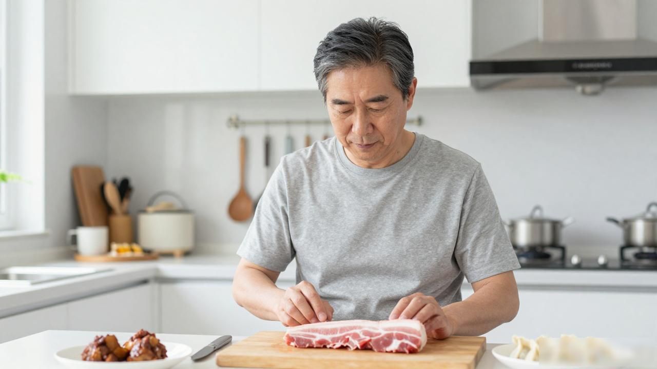 猪肉再次被关注！医生发现：冠心病人吃猪肉，不用多久有5个变化