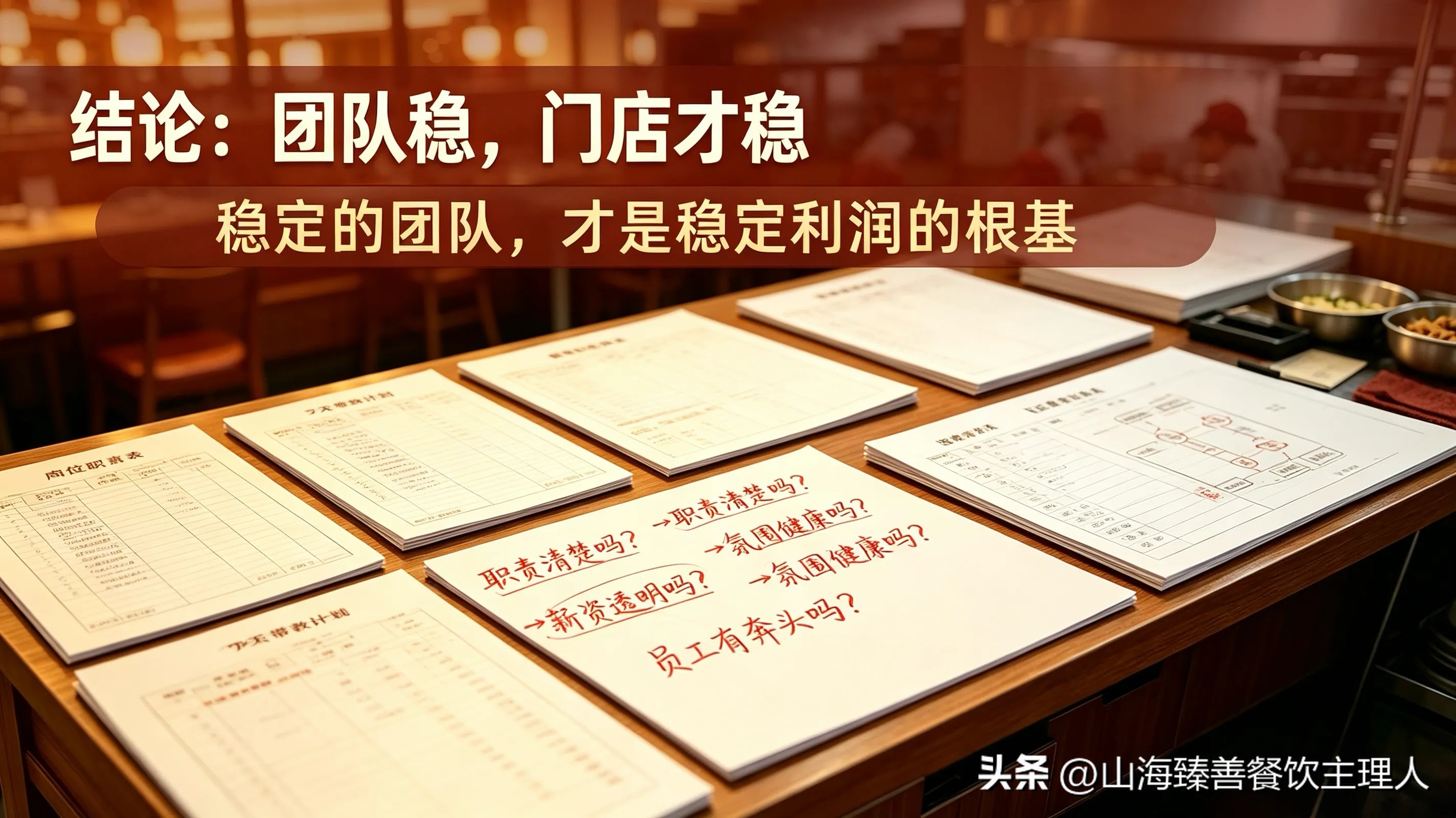 头条连载｜餐饮店从0到落地20步实战第18篇｜员工管理与人才留存(图6)