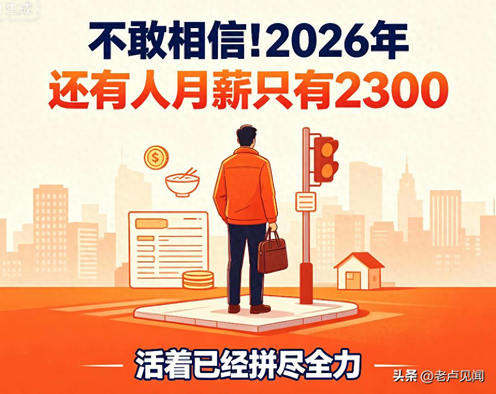 月薪仅2300依旧大有人在，普通底层打工人的生存现状