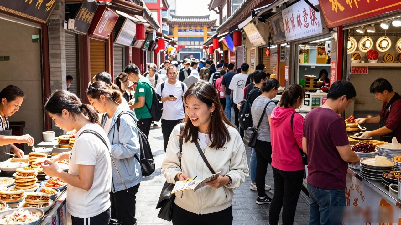 西安：特色美食让游客体验“舌尖盛宴”