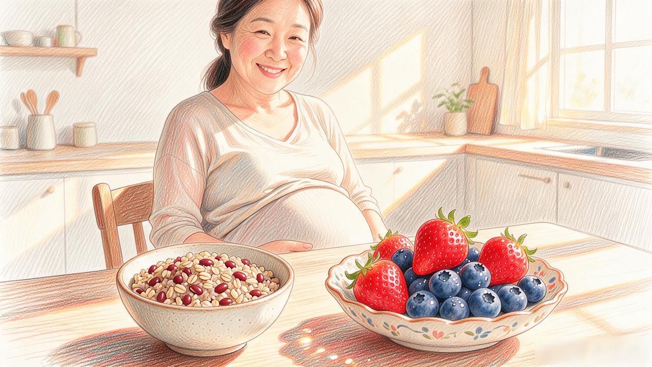 妊娠糖妈妈饮食四原则