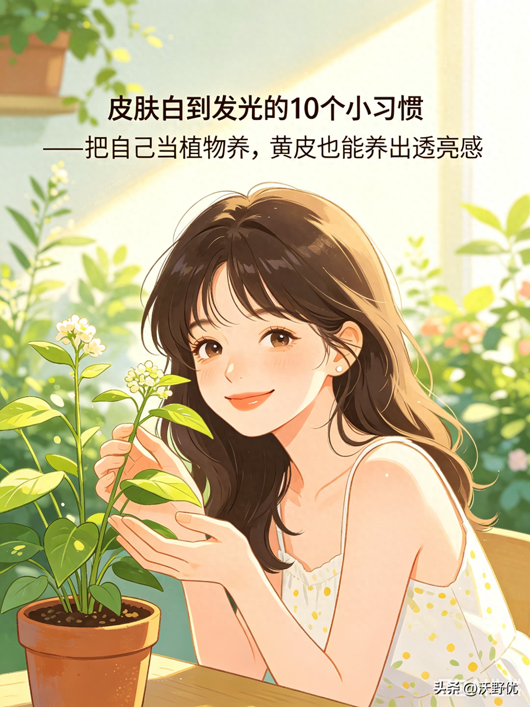 黄皮暗沉气色差？10个活化养肤小习惯，不用猛囤护肤品越养越透亮(图1)