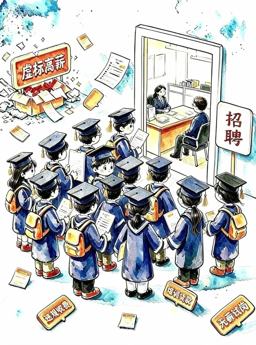 应届生,求职路上这些“坑”,务必要仔细排查!(图1)