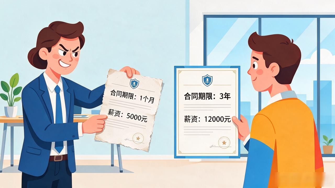 @职场新人:签合同警惕这几个陷阱!(图1)