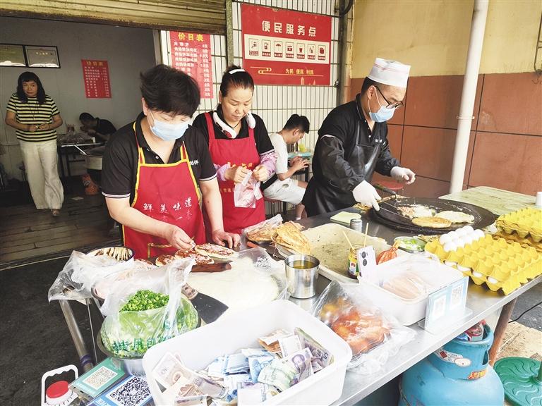 晨光中的美食江湖 兰州早市成为新打卡地(图3)