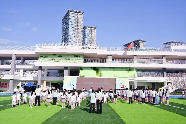 成都又一所嘉祥领办的学校来了！龙泉驿区银杏学校隆重举行开校仪