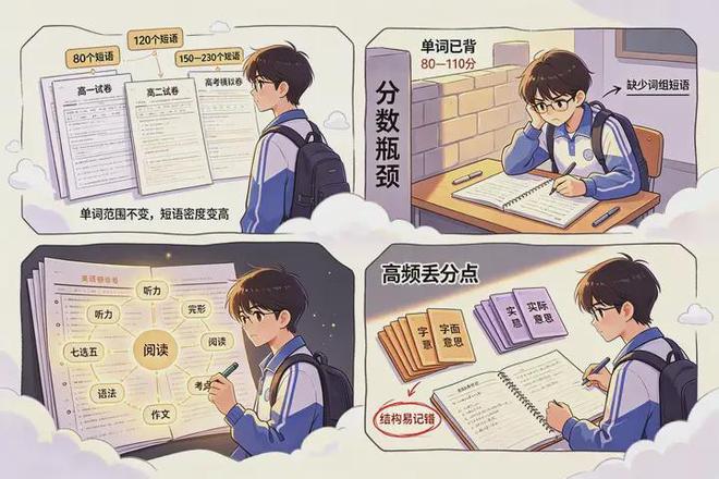 中考英语110多,高一英语阅读看不懂,正常吗?该怎么提升?(图2)