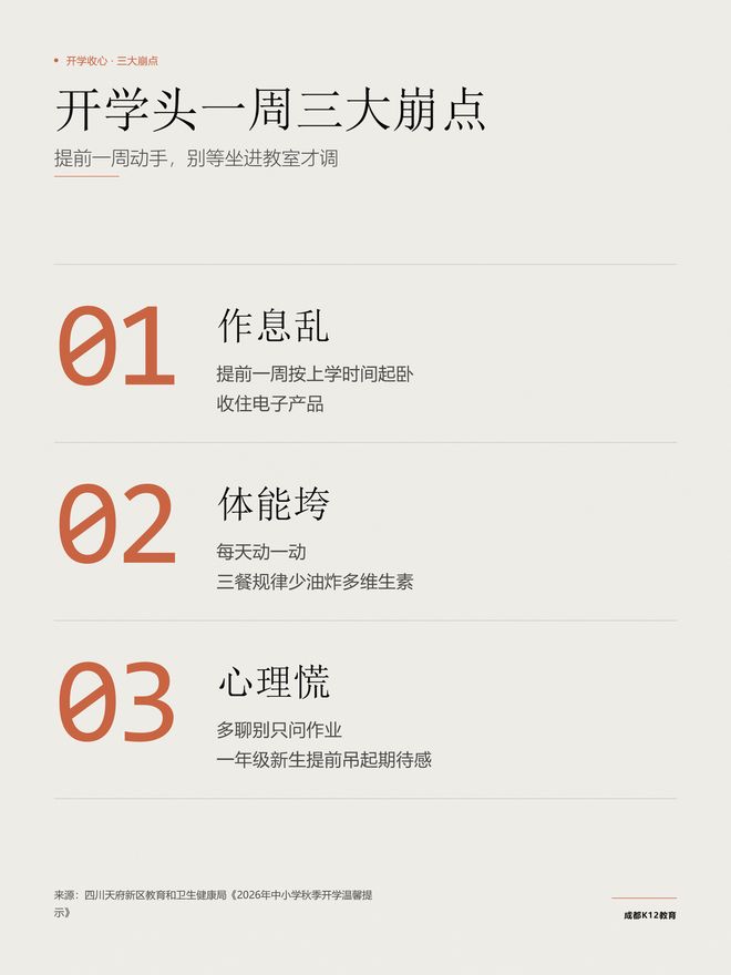 天府新区开学收心指南：家长现在做这7件事，娃开学不慌(图2)