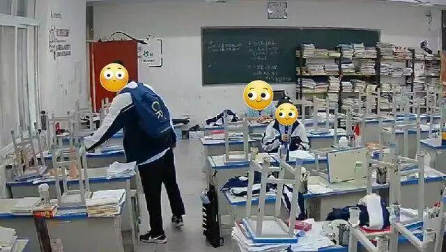【教育热议】监控下高中生的“情窦初开”，家长的反应，还真是出人意料！(图2)