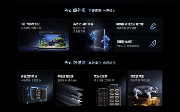 649元 米家智能鱼缸2 Pro开售：干湿分离过滤、支持自动喂食(图2)