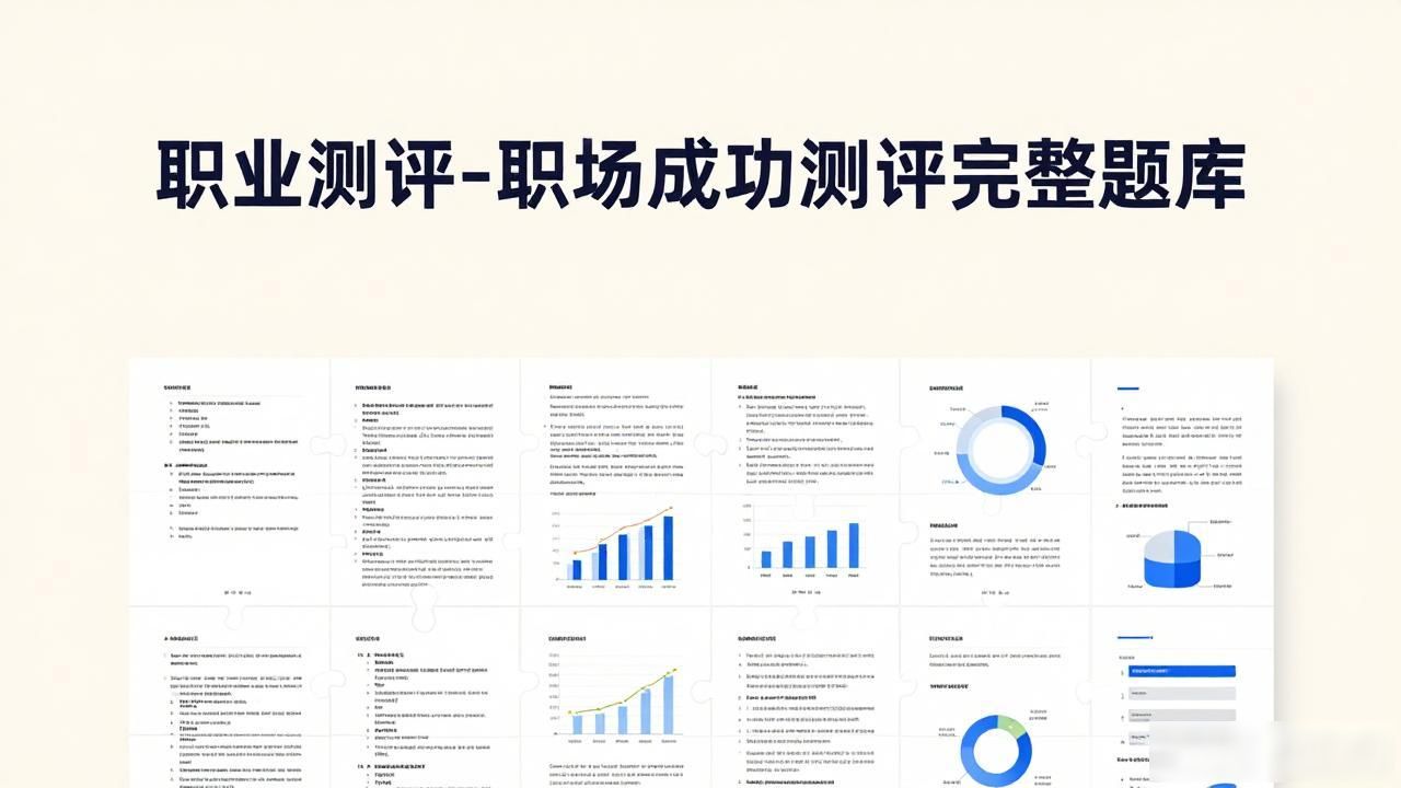 个人心态测试_职业测评职场成功测评完整题库_公司职场测评题怎么做的