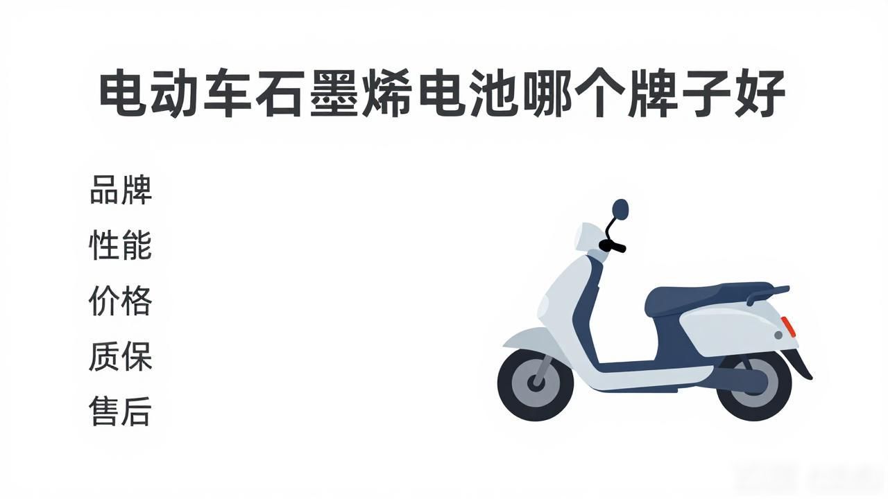 天能石墨烯电池评测_电动车电池哪个牌子好_石墨烯电池品牌选择