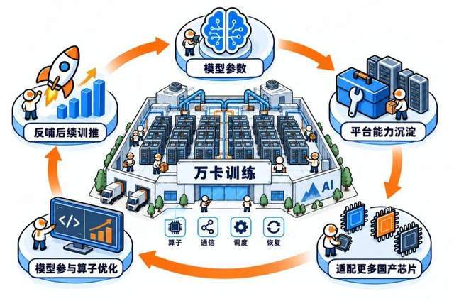 万卡国产训推之后,科大讯飞开始让AI反哺算力(图7)