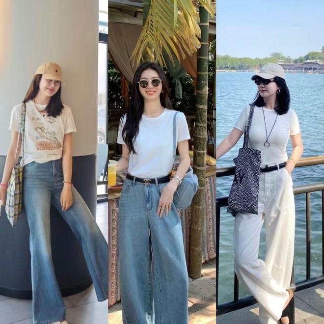 女人不管三十还是四十，衣服都可以多穿白色，清爽百搭又减龄(图3)