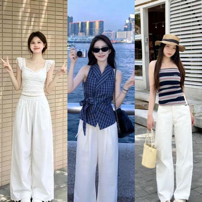 女人不管三十还是四十，衣服都可以多穿白色，清爽百搭又减龄(图7)