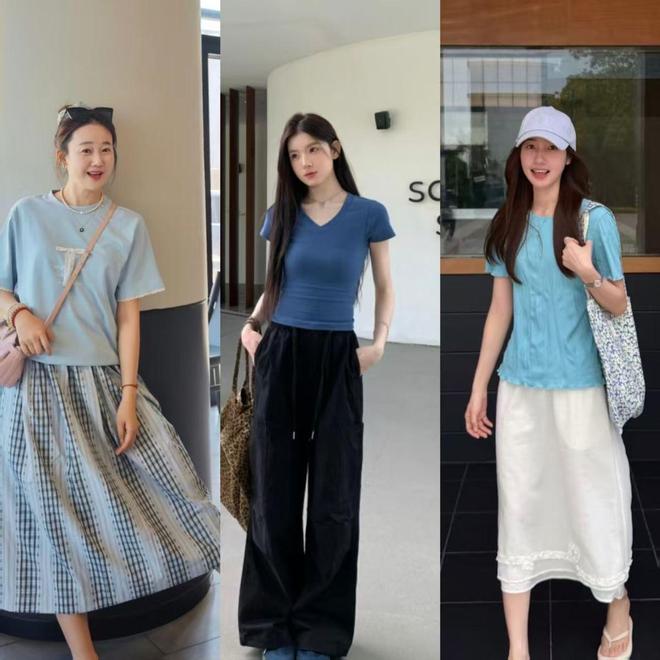 衣服别总是只穿黑色,看看这几款蓝色单品,清爽高级不过时(图5)