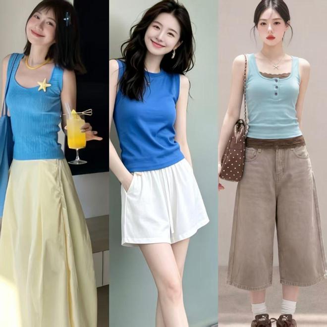 衣服别总是只穿黑色,看看这几款蓝色单品,清爽高级不过时(图6)