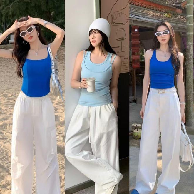 衣服别总是只穿黑色,看看这几款蓝色单品,清爽高级不过时(图7)
