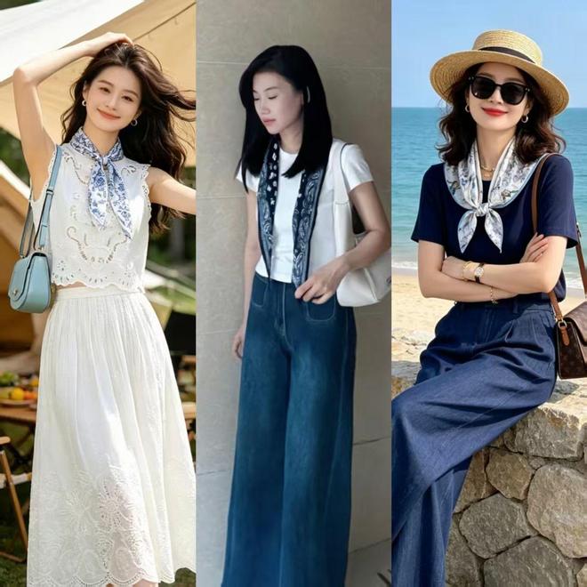 衣服别总是只穿黑色,看看这几款蓝色单品,清爽高级不过时(图9)