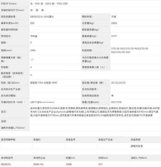 445匹大马力+全场景智驾 新世代宝马X5曝光/2027年上市(图5)