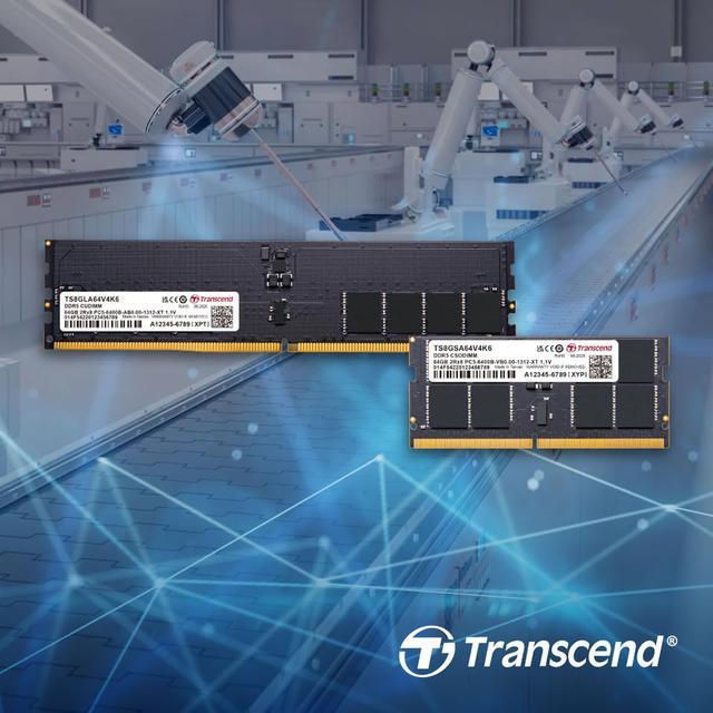 创见推出64GB DDR5-6400 CUDIMM与CSOD