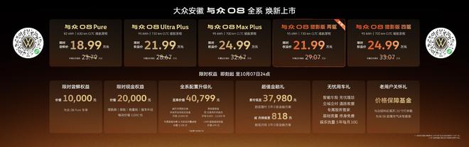 与众08猎影版暨全系焕新上市 限时权益价18.99万起(图2)