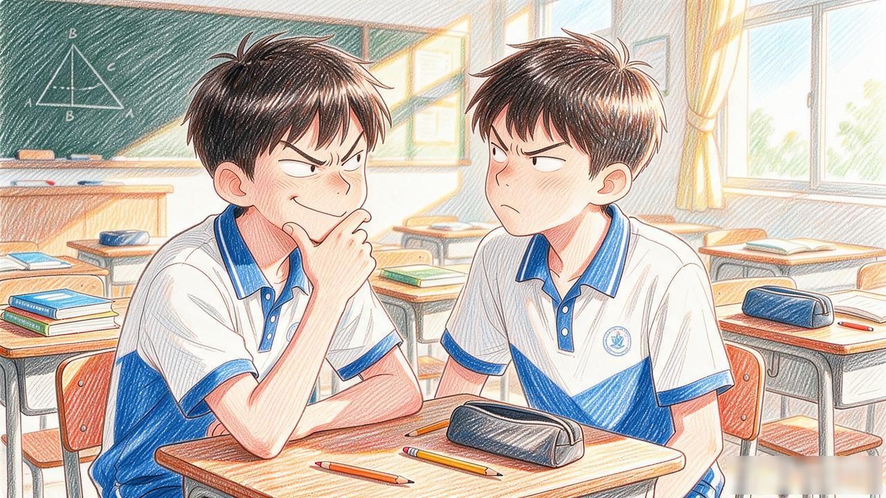 课间无敌寂寞的高中生