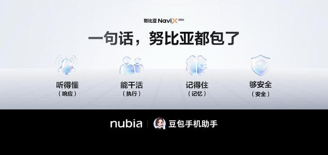 搭载豆包手机助手：努比亚NaviX Ultra 5499元起售(图2)