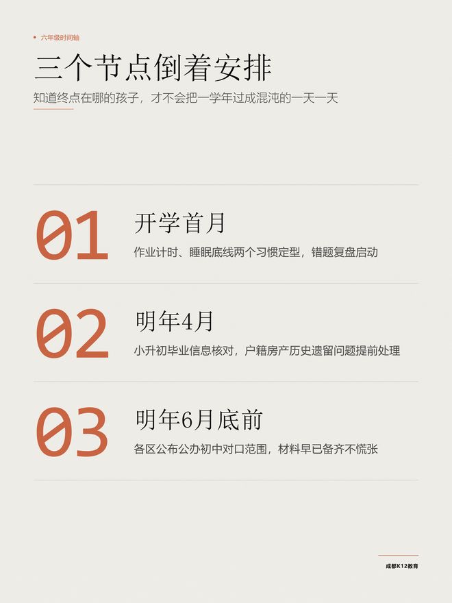 六年级开学第一个月，比刷题重要三件事：时间表、错题本和习惯