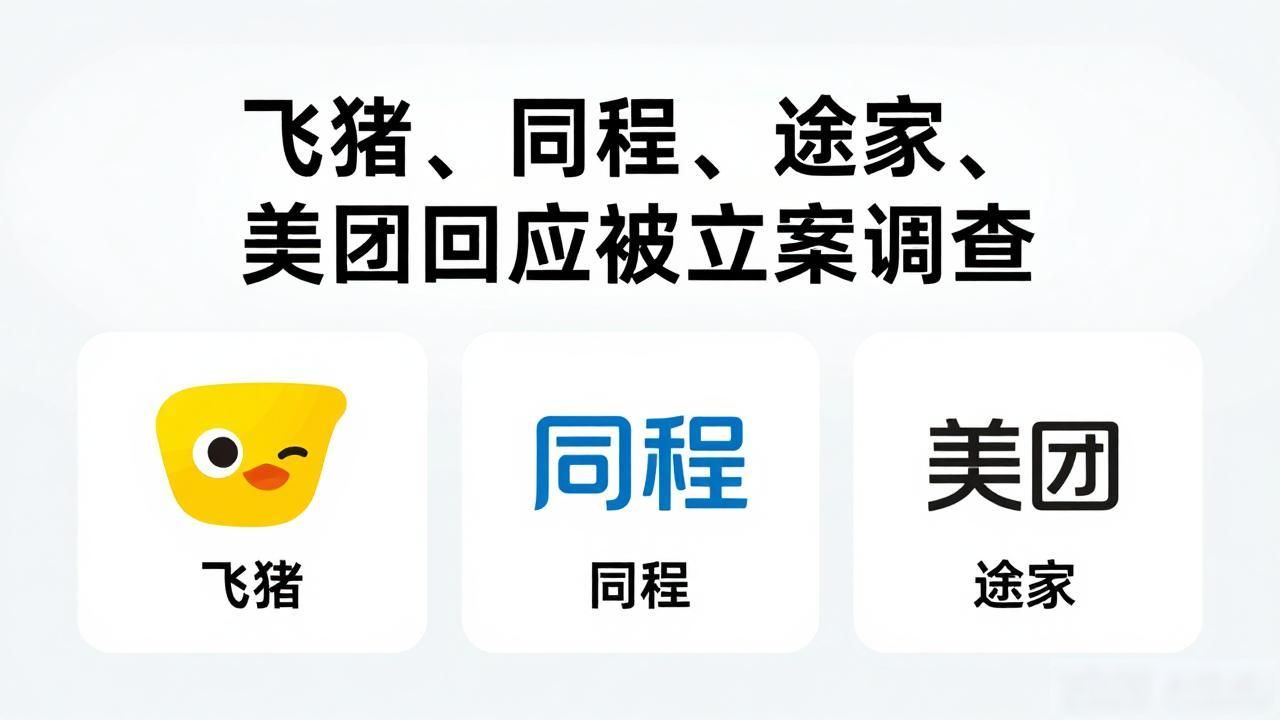 飞猪、同程、途家、美团回应被立案调查