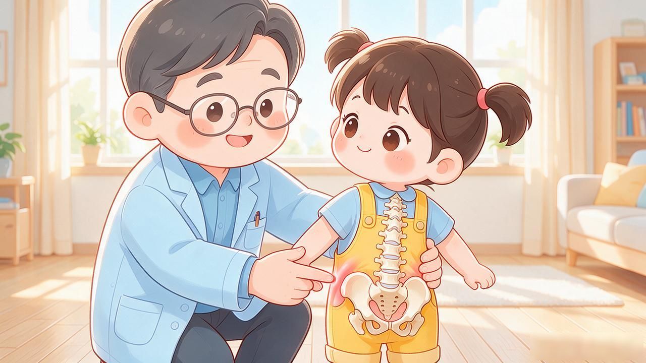 孩子肩膀一高一低，可能是脊柱在发出警报！